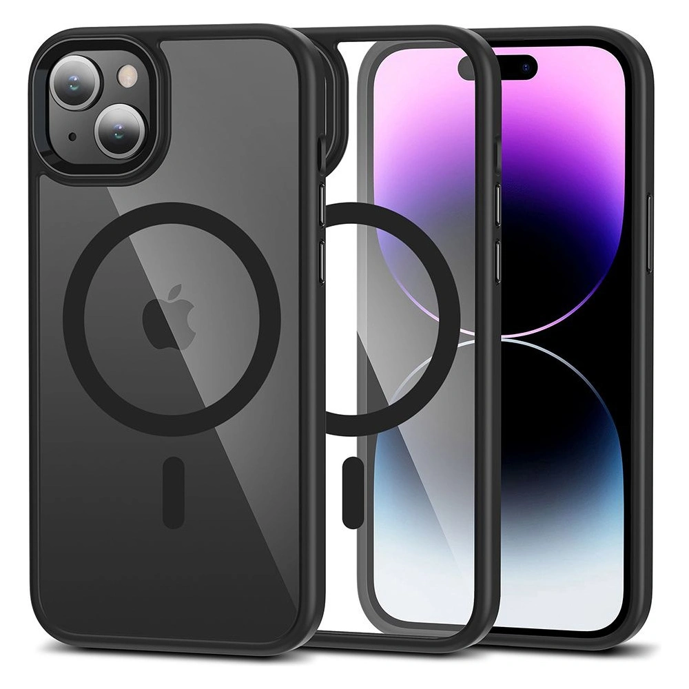 Hurtownia GSM - Case Tech-Protect Magmat Magsafe Apple iPhone 15 Plus / 14 Plus schwarz/transparent - THP2216 - {ean13} - Hurt