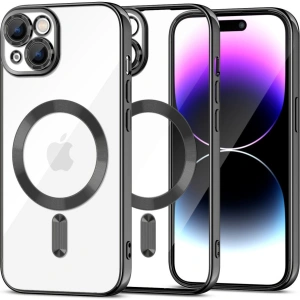 Etui Tech-Protect Magshine Magsafe Apple iPhone 15 negru