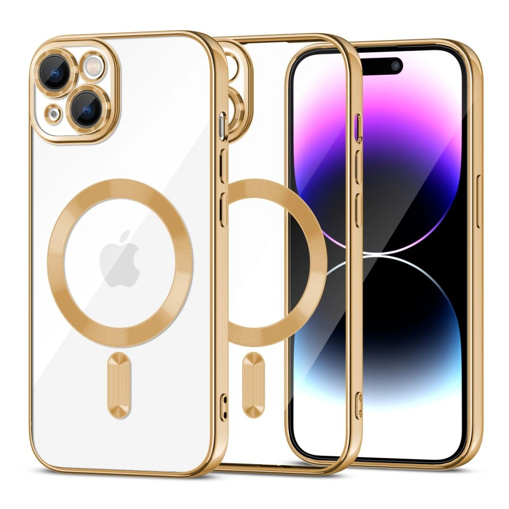 Wholesale Tech-Protect Magshine Magsafe Apple iPhone 15 gold - THP2219 - {ean13} - Hurt