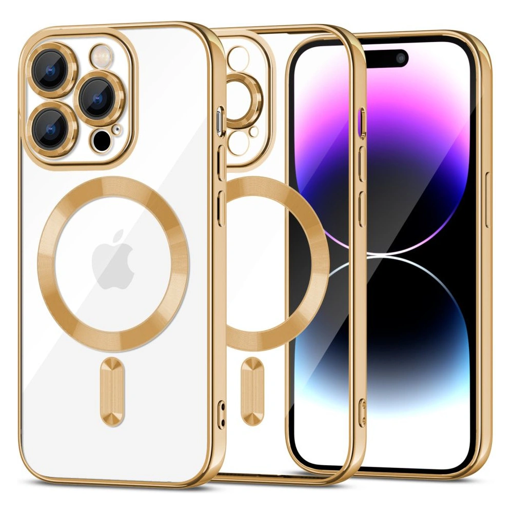 Wholesale Tech-Protect Magshine Magsafe Apple iPhone 15 Pro gold - THP2221 - {ean13} - Hurt
