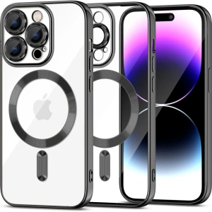 Hurtownia GSM - Etui Tech-Protect Magshine Magsafe Apple iPhone 15 Pro Max černé - THP2223 - {ean13} - Hurt