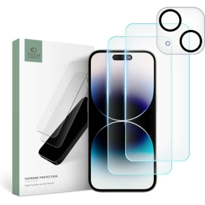 Tech-Protect Supreme Set Apple iPhone 15 Plus / 14 Plus clear [2+1 PACK]
