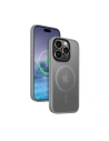 Crong Hybrid Frost MAG Cover Apple iPhone 15 Pro Max MagSafe (grey)