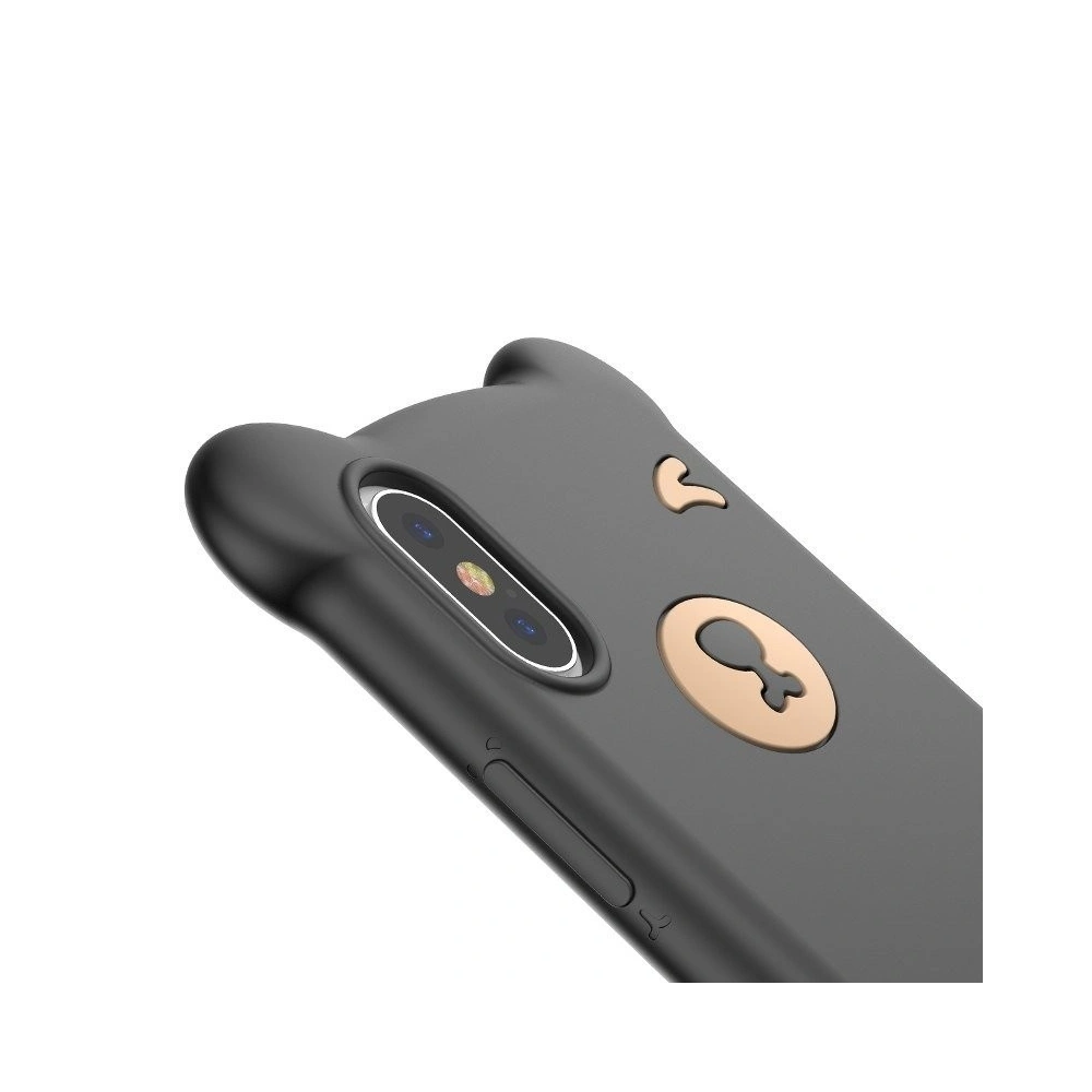 Hurtownia GSM - Etui Baseus Bear iPhone X / XS - czarne - BSU235BLK - {ean13} - Hurt