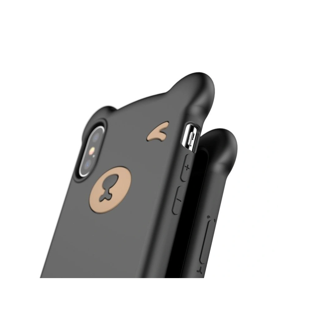 Hurtownia GSM - Etui Baseus Bear iPhone X / XS - czarne - BSU235BLK - {ean13} - Hurt