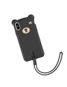 Hurtownia GSM - Etui Baseus Bear iPhone X / XS - czarne - BSU235BLK - {ean13} - Hurt