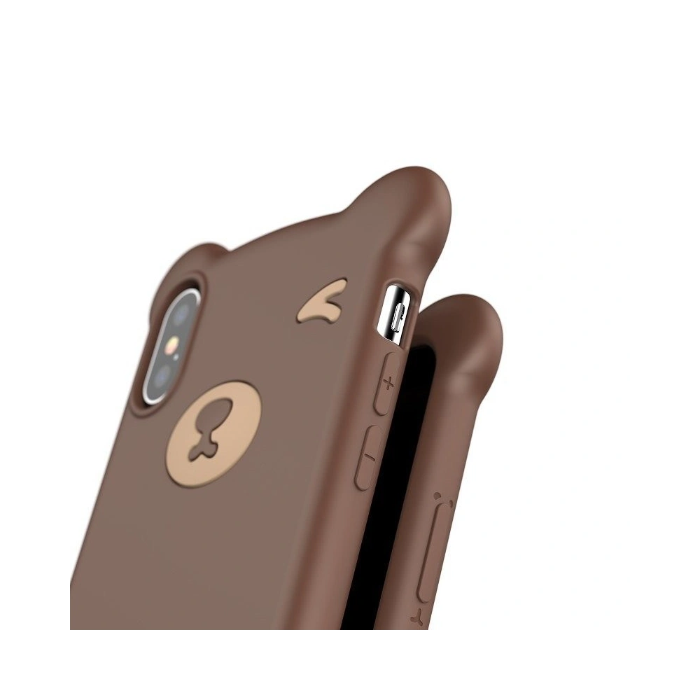 Hurtownia GSM - Etui Baseus Bear iPhone X / XS - hnědé - BSU236BR - {ean13} - Hurt
