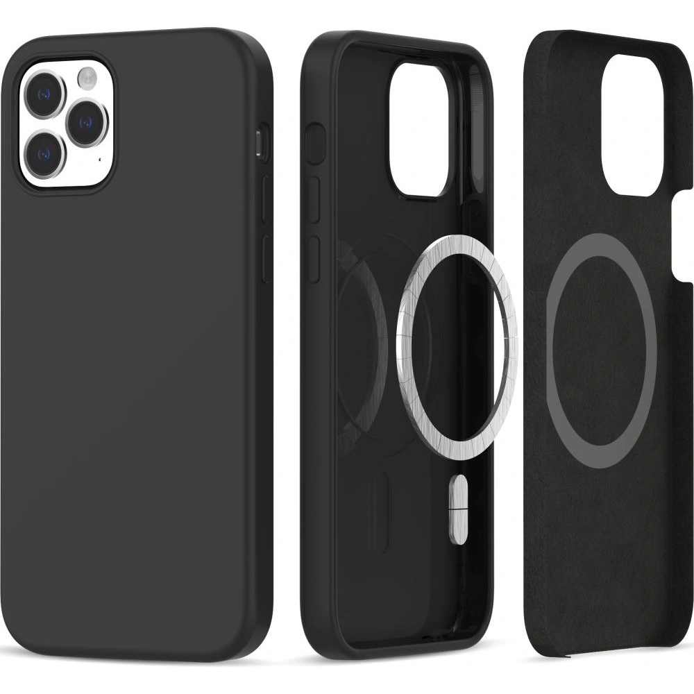 Wholesale Tech-Protect Silicone Magsafe Apple iPhone 12/12 Pro Black - THP2231 - {ean13} - Hurt