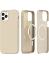 Tech-Protect Silicone Magsafe Apple iPhone 12/12 Pro Beige
