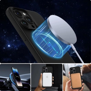 Hurtownia GSM - Etui Tech-Protect Silicone Magsafe Apple iPhone 13/14 Negru - THP2235 - {ean13} - Hurt