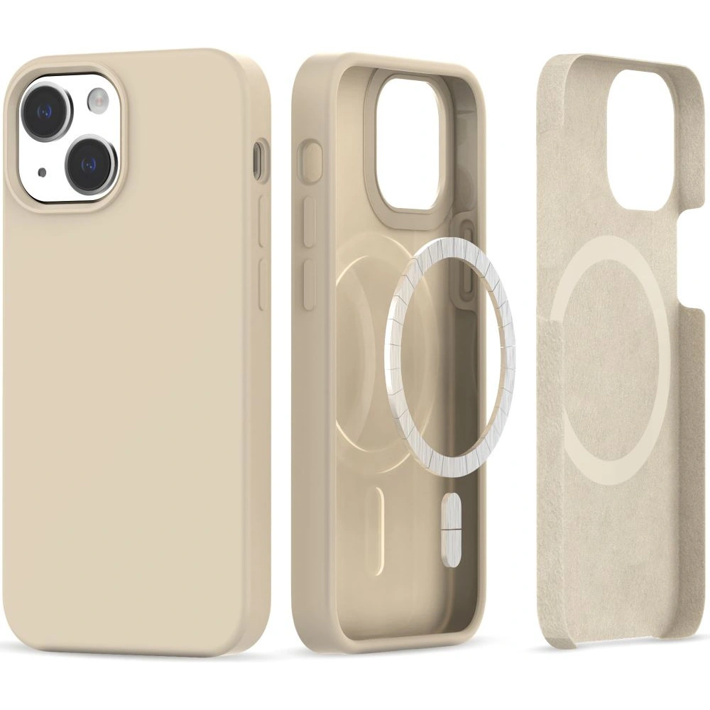 Wholesale Tech-Protect Silicone Magsafe Apple iPhone 13/14 Beige - THP2236 - {ean13} - Hurt