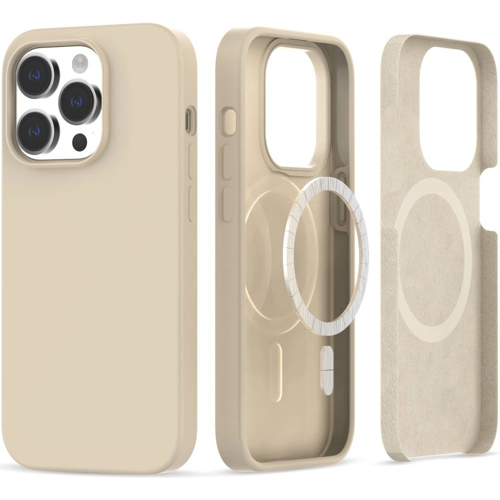 Hurtownia GSM - Etui Tech-Protect Silicone Magsafe Apple iPhone 14 Pro Bej - THP2238 - {ean13} - Hurt