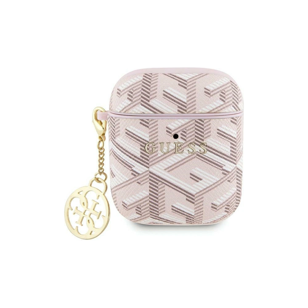Hurtownia GSM - Etui Guess GUA2PGCE4CP Apple AirPods 1/2 borító GCube Charm rózsaszín/pink - GUE2770 - {ean13} - Hurt