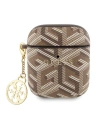 Hurtownia GSM - Etui Guess GUA2PGCE4CW Appple AirPods 1/2 cover GCube Charm brązowy/brown - GUE2771 - {ean13} - Hurt