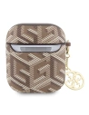 Hurtownia GSM - Etui Guess GUA2PGCE4CW Appple AirPods 1/2 cover GCube Charm brązowy/brown - GUE2771 - {ean13} - Hurt