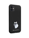 Wholesale Karl Lagerfeld KLHCN61SMHCNPK iPhone 11/XR hardcase Silicone C Metal Pin black - KLD1634 - {ean13} - Hurt