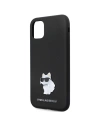 Wholesale Karl Lagerfeld KLHCN61SMHCNPK iPhone 11/XR hardcase Silicone C Metal Pin black - KLD1634 - {ean13} - Hurt