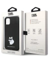 Hurtownia GSM - Case Karl Lagerfeld KLHCN61SMHCNPK iPhone 11/XR Hardcase Silicone C Metal Pin schwarz/black - KLD1634 - {ean13} - Hurt