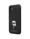 Wholesale Karl Lagerfeld KLHCN61SMHKNPK iPhone 11/XR Silicone Ikonik Metal Pin black - KLD1635 - {ean13} - Hurt