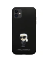 Hurtownia GSM - Etui Karl Lagerfeld KLHCN61SMHKNPK iPhone 11/XR Silicone Ikonik Metal Pin czarny/black - KLD1635 - {ean13} - Hurt