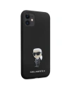 Wholesale Karl Lagerfeld KLHCN61SMHKNPK iPhone 11/XR Silicone Ikonik Metal Pin black - KLD1635 - {ean13} - Hurt