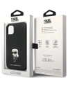 Wholesale Karl Lagerfeld KLHCN61SMHKNPK iPhone 11/XR Silicone Ikonik Metal Pin black - KLD1635 - {ean13} - Hurt