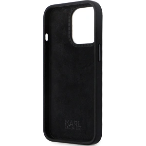 Hurtownia GSM - Case Karl Lagerfeld KLHCP13LSMHKNPK iPhone 13/13 Pro Silikon Ikonik Metal Pin schwarz/black - KLD1637 - {ean13} - Hurt
