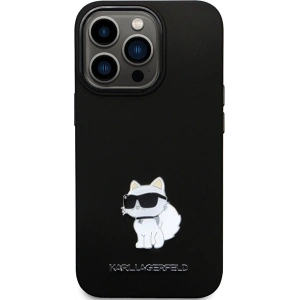 Hurtownia GSM - Etui Karl Lagerfeld KLHCP13XSMHCNPK iPhone 13 Pro Max hardcase Silicone C Metal Pin černý/black - KLD1638 - {ean13} - Hurt
