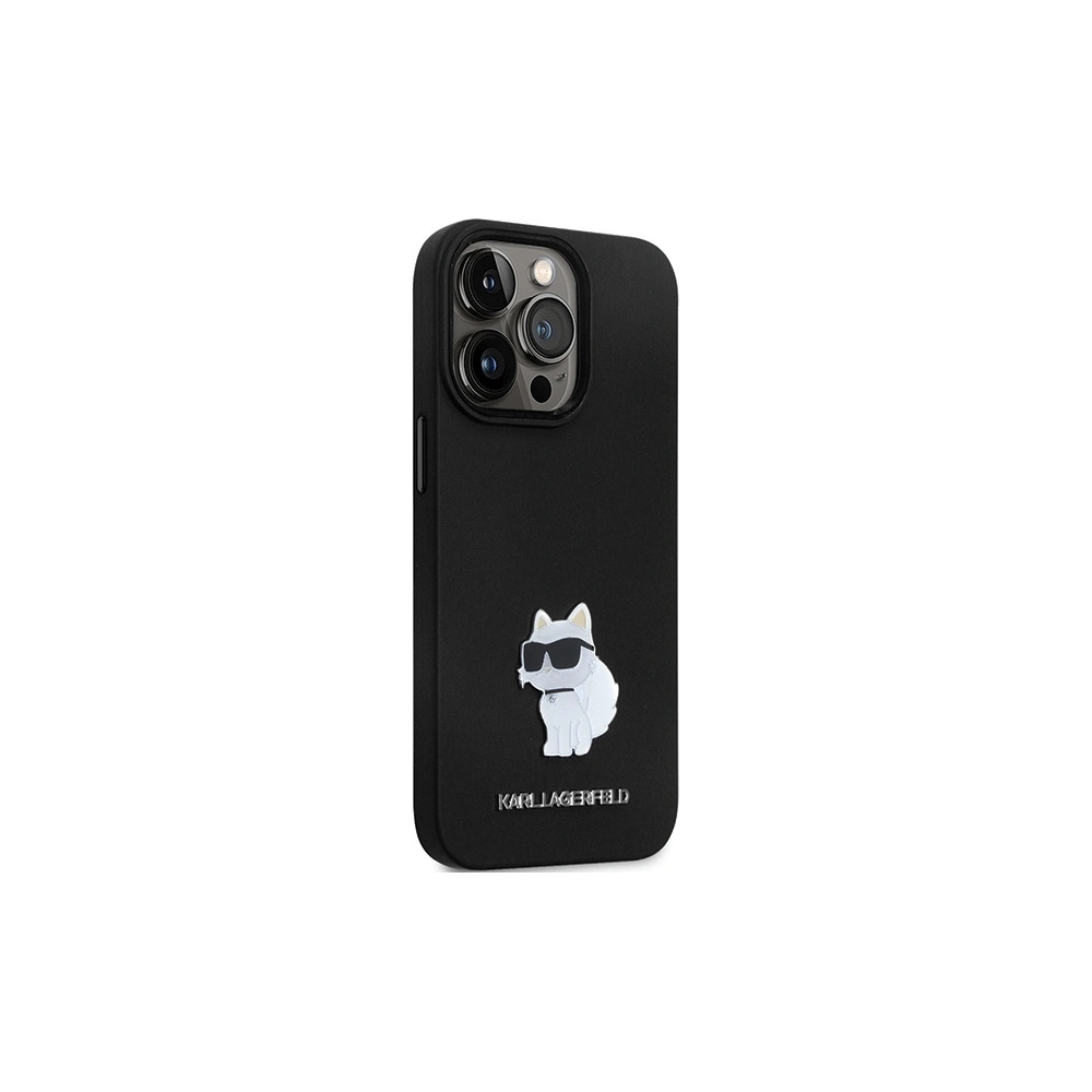 Hurtownia GSM - Etui Karl Lagerfeld KLHCP13XSMHCNPK iPhone 13 Pro Max hardcase Silicone C Metal Pin negru/black - KLD1638 - {ean13} - Hurt