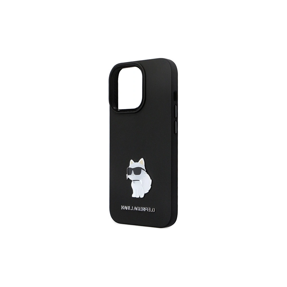 Hurtownia GSM - Etui Karl Lagerfeld KLHCP13XSMHCNPK iPhone 13 Pro Max hardcase Silicone C Metal Pin negru/black - KLD1638 - {ean13} - Hurt