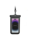 Vodotěsné pouzdro USAMS FSD1201 6,7 palce IP68 černé/black (US-YD012)
