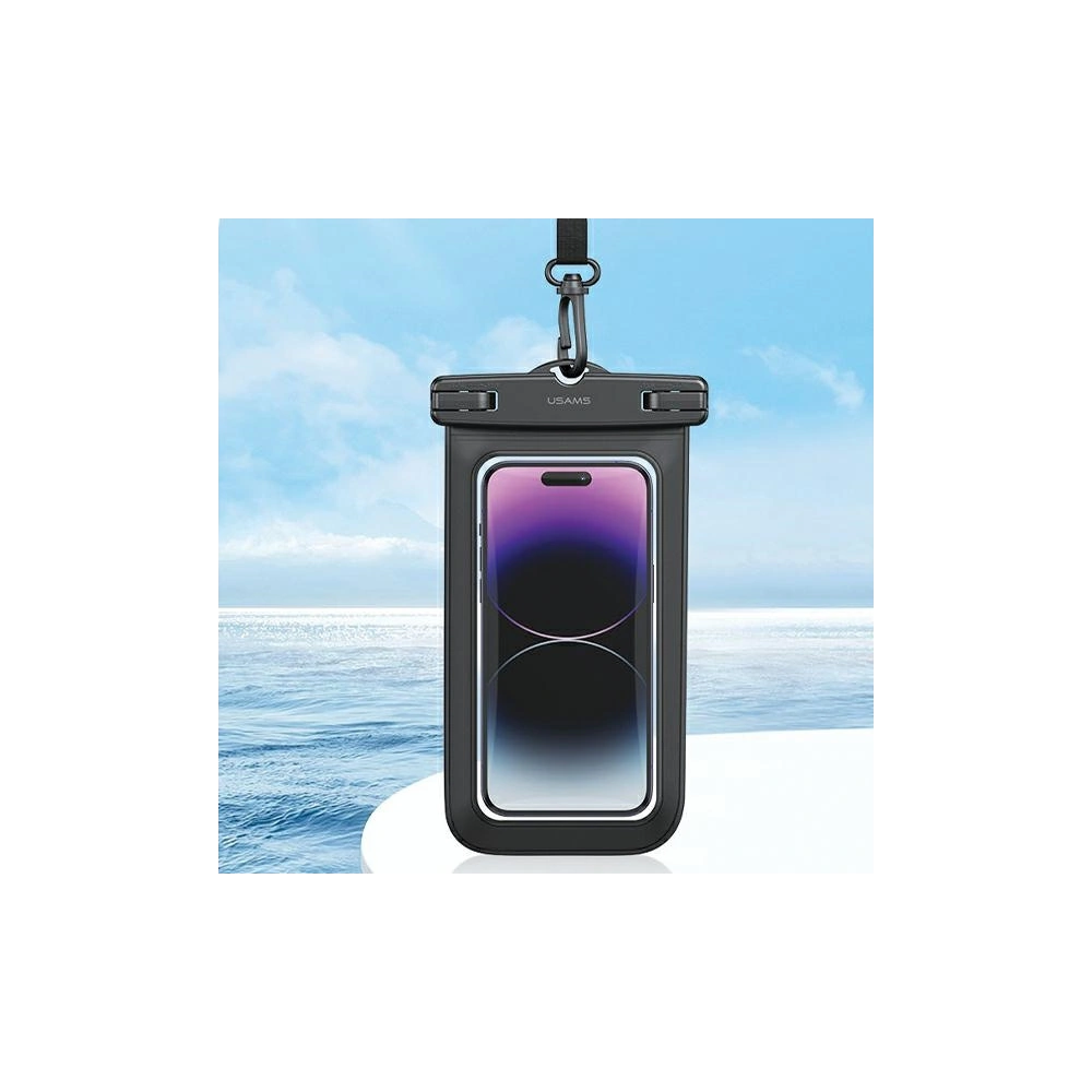 Hurtownia GSM - Wasserdichtes Case USAMS FSD1201 6,7 Zoll IP68 schwarz (US-YD012) - USA987 - {ean13} - Hurt