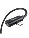 Baseus Lightning Split Cable 2A 1m Black