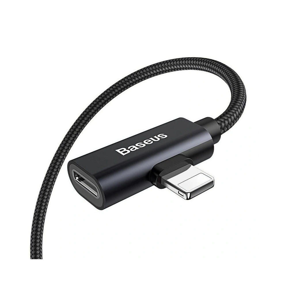 Wholesale Baseus Lightning Split Cable 2A 1m Black - BSU241BLK - {ean13} - Hurt