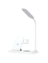 Induktive Ladestation USAMS CD195WXC01 mit 4w1 Lampe 15W weiß/white