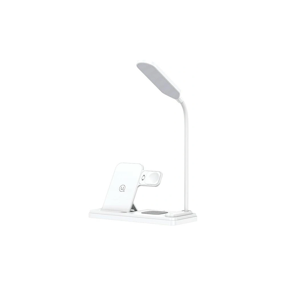 Hurtownia GSM - USAMS CD195WXC01 15W-os indukciós töltő világítással 4w1 fehér/white - USA989 - {ean13} - Hurt