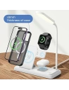 Hurtownia GSM - Ładowarka indukcyjna USAMS CD195WXC01 z lampą 4w1 15W biały/white - USA989 - {ean13} - Hurt