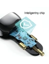 Hurtownia GSM - Încărcător auto USAMS US-CC193 1xUSB-A 18W + 1xUSB-C 30W + cablu Lightning 30W PD + QC Încărcare rapidă negru/black - USA990 - {ean13} - Hurt