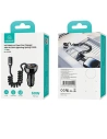Hurtownia GSM - USAMS US-CC193 autós töltő 1xUSB-A 18W+1xUSB-C 30W + Lightning kábel 30W PD+QC Gyors Töltés fekete/black - USA990 - {ean13} - Hurt