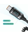 Hurtownia GSM - USAMS US-CC192 autós töltő 1xUSB-A 18W+1xUSB-C 30W + USB-C 30W PD+QC Gyors Töltő kábel fekete/szín. - USA991 - {ean13} - Hurt