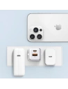 Hurtownia GSM - Nabíječka USAMS US-CC189 1xUSB-A 18W+1xUSB-C 30W PD Rychlé nabíjení X-ron Series bílá/white - USA992 - {ean13} - Hurt