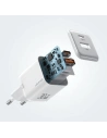 Hurtownia GSM - Nabíječka USAMS US-CC189 1xUSB-A 18W+1xUSB-C 30W PD Rychlé nabíjení X-ron Series bílá/white - USA992 - {ean13} - Hurt