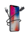 Wholesale Baseus Lightning Split Cable 2A 1m Black - BSU241BLK - {ean13} - Hurt