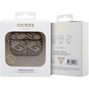 Etui Guess GUAP2PGCE4CW AirPods Pro 2 cover GCube Charm brązowy/brown