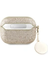 Hurtownia GSM - Etui Guess GUAP2PGEHCDD husă pentru AirPods Pro 2 Farmec cu diamant strălucitor inimă aurie/gold - GUE2775 - {ean13} - Hurt