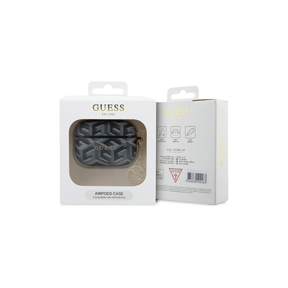Hurtownia GSM - Etui Guess GUAPPGCE4CK kryt na AirPods Pro GCube Charm černý/black - GUE2777 - {ean13} - Hurt