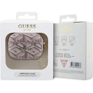 Case Guess GUAPPGCE4CP AirPods Pro Hülle GCube Charm rosa/pink
