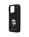 Hurtownia GSM - Etui Karl Lagerfeld KLHCP13XSMHKNPK iPhone 13 Pro Max Silicone Ikonik Metal Pin černý/black - KLD1639 - {ean13} - Hurt