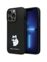 Etui Karl Lagerfeld KLHCP14XSMHCNPK iPhone 14 Pro Max hardcase Silicone C Metal Pin černý/black