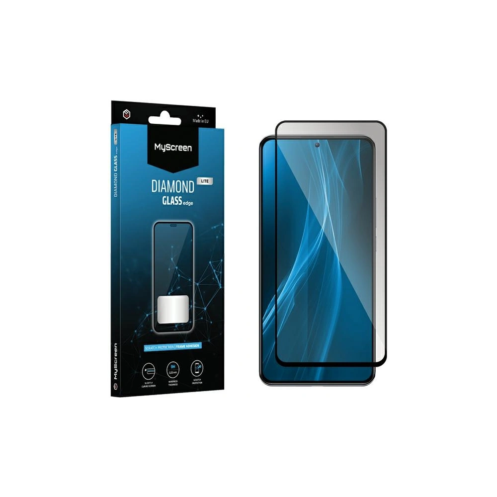 Hurtownia GSM - Edzett üveg MyScreen Diamond Glass Edge Lite FG Xiaomi Redmi A2/A2+ Full Glue fekete/black - MSRN426 - {ean13} - Hurt